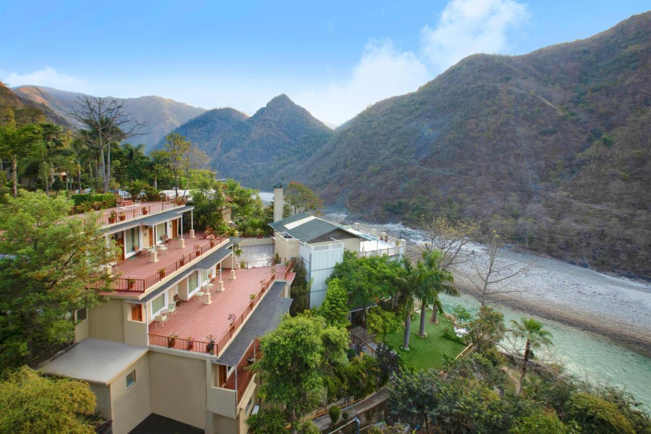 Hotel Raga On The Ganges, Rišikéš Exteriér fotografie