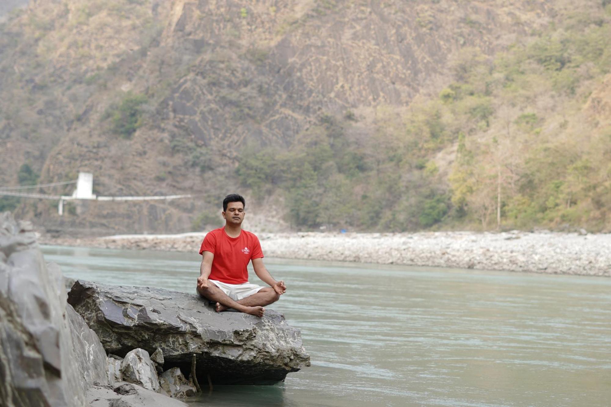 Hotel Raga On The Ganges, Rišikéš Exteriér fotografie